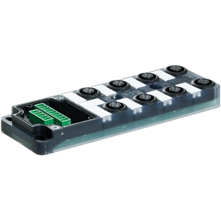 Murrelektronik EXACT12, 8XM12, 4 POLE BASIC HOUSING, Without homerun-cable 8000-88400-0000000